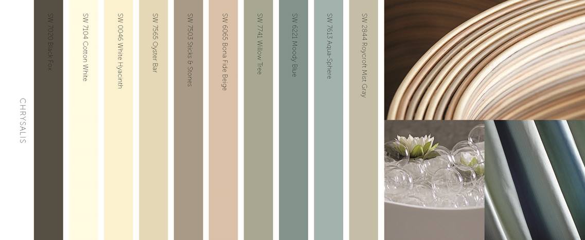 Sherwin Williams Chrysalis Palette Image